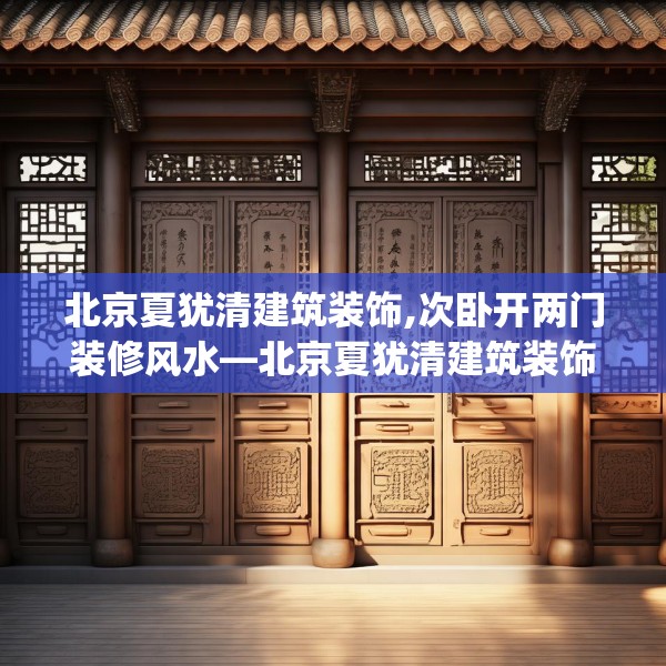 北京夏犹清建筑装饰,次卧开两门装修风水—北京夏犹清建筑装饰426.a302b303c306fgy.313lkjl