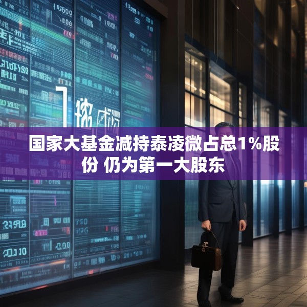 国家大基金减持泰凌微占总1%股份 仍为第一大股东