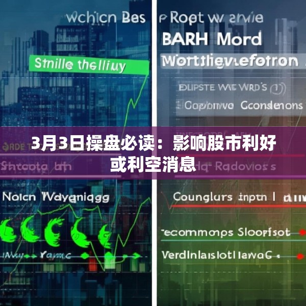 3月3日操盘必读：影响股市利好或利空消息