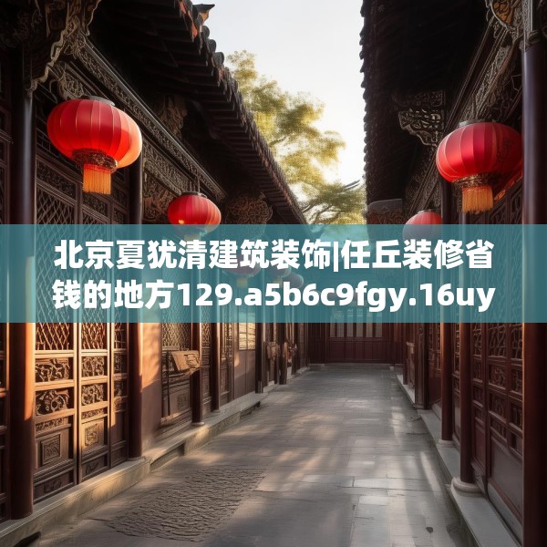 北京夏犹清建筑装饰|任丘装修省钱的地方129.a5b6c9fgy.16uyk