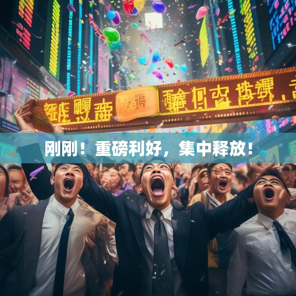 刚刚！重磅利好，集中释放！