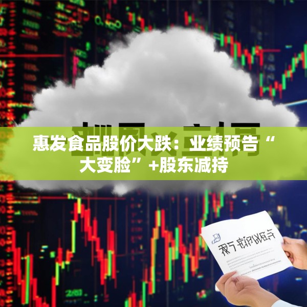 惠发食品股价大跌：业绩预告“大变脸”+股东减持