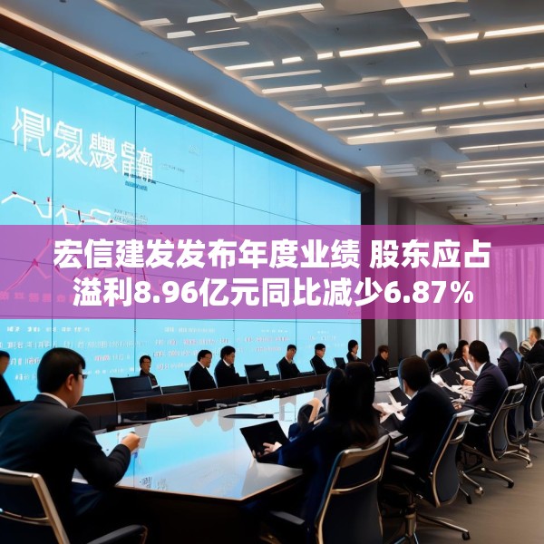 宏信建发发布年度业绩 股东应占溢利8.96亿元同比减少6.87%