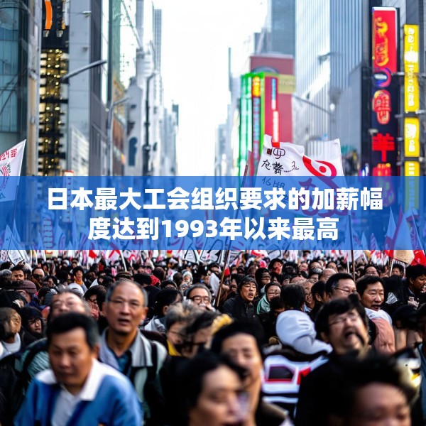 日本最大工会组织要求的加薪幅度达到1993年以来最高