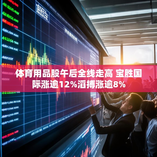 体育用品股午后全线走高 宝胜国际涨逾12%滔搏涨逾8%