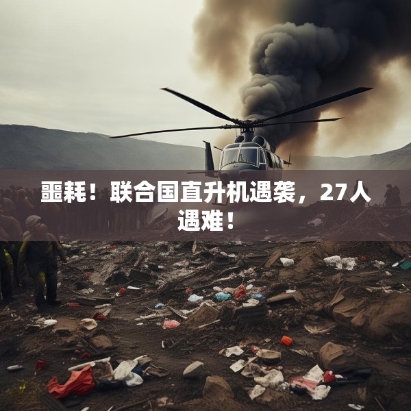 噩耗！联合国直升机遇袭，27人遇难！