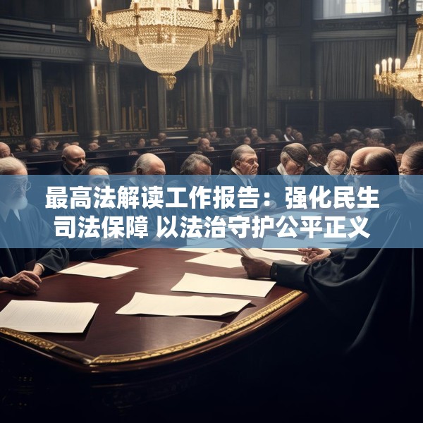 最高法解读工作报告：强化民生司法保障 以法治守护公平正义