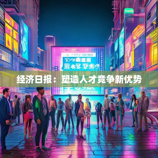 经济日报：塑造人才竞争新优势