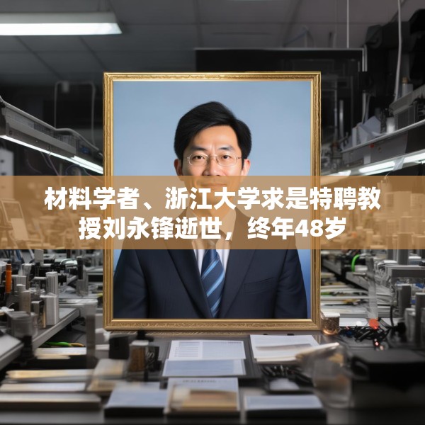 材料学者、浙江大学求是特聘教授刘永锋逝世，终年48岁