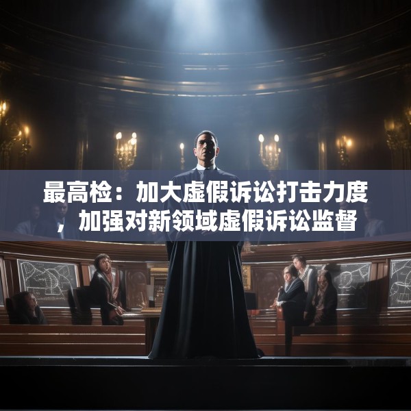 最高检：加大虚假诉讼打击力度，加强对新领域虚假诉讼监督
