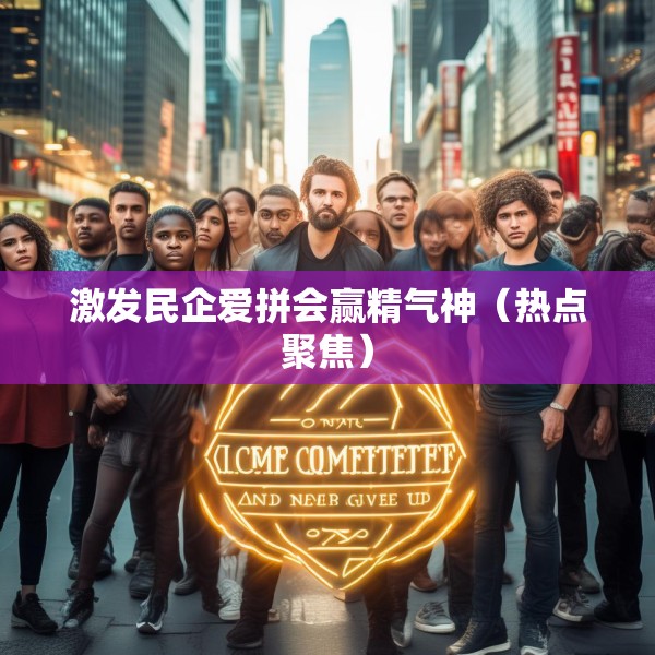 激发民企爱拼会赢精气神（热点聚焦）
