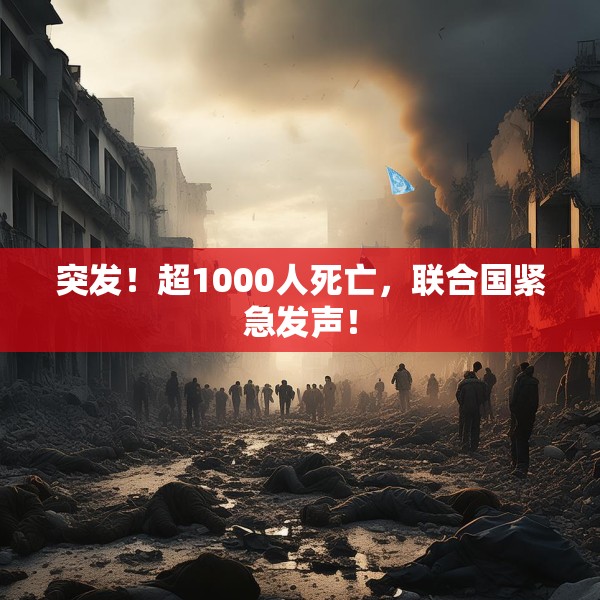 突发！超1000人死亡，联合国紧急发声！