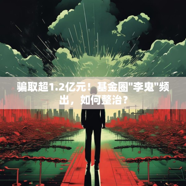 骗取超1.2亿元！基金圈
