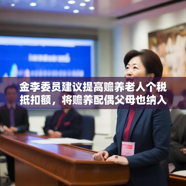 金李委员建议提高赡养老人个税抵扣额，将赡养配偶父母也纳入