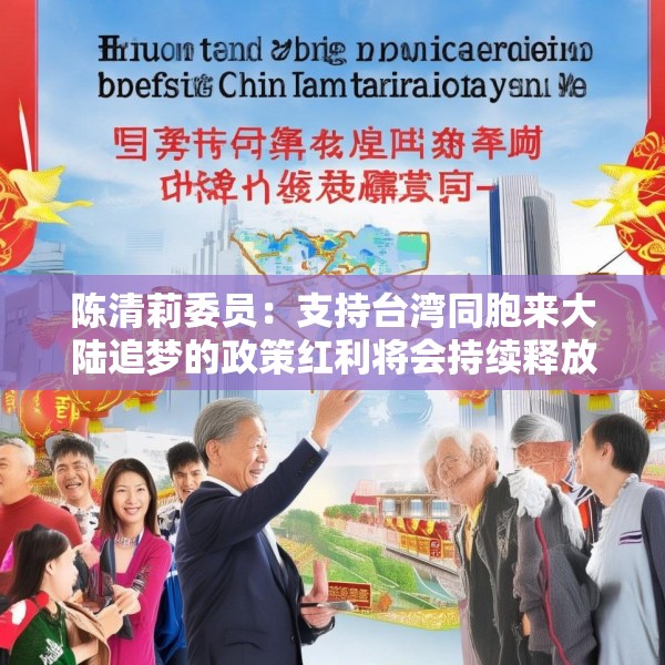 陈清莉委员：支持台湾同胞来大陆追梦的政策红利将会持续释放