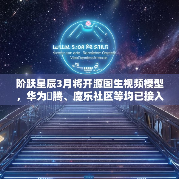 阶跃星辰3月将开源图生视频模型，华为昇腾、魔乐社区等均已接入开源生态