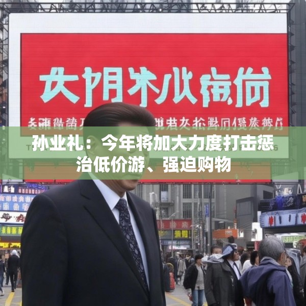 孙业礼：今年将加大力度打击惩治低价游、强迫购物