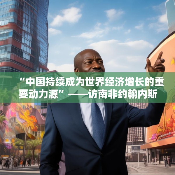 “中国持续成为世界经济增长的重要动力源”——访南非约翰内斯堡大学非洲—中国研究中心主任蒙亚埃