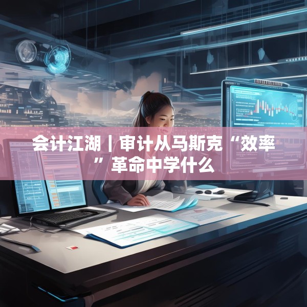 会计江湖｜审计从马斯克“效率”革命中学什么