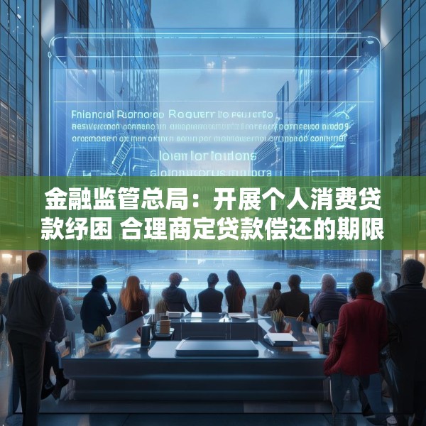 金融监管总局：开展个人消费贷款纾困 合理商定贷款偿还的期限、频次