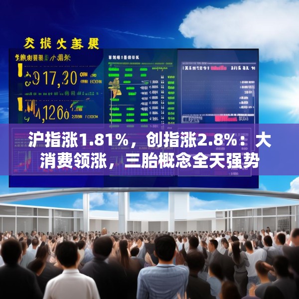 沪指涨1.81%，创指涨2.8%：大消费领涨，三胎概念全天强势