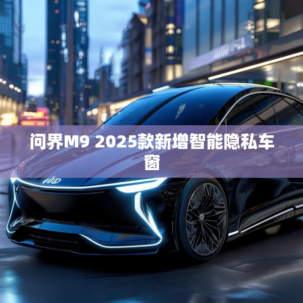 问界M9 2025款新增智能隐私车窗
