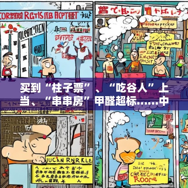 买到“柱子票”、“吃谷人”上当、“串串房”甲醛超标……中消协发布十大消费维权热点