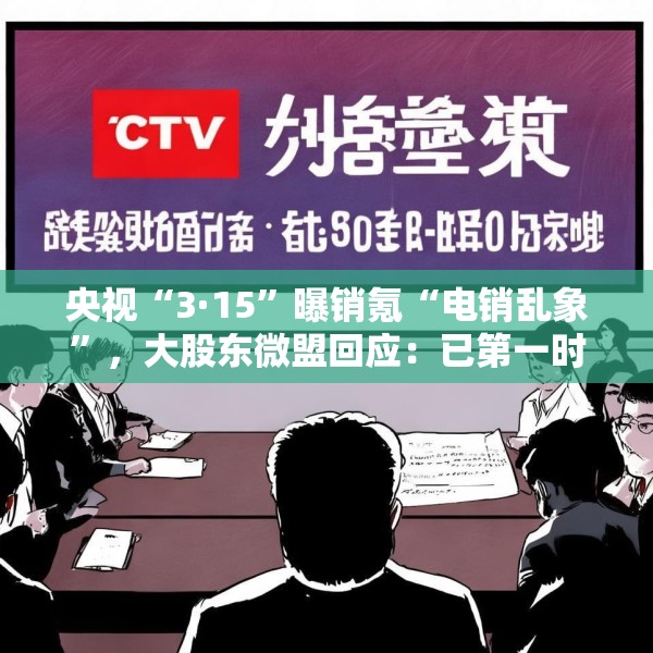 央视“3·15”曝销氪“电销乱象”，大股东微盟回应：已第一时间成立专项调查组