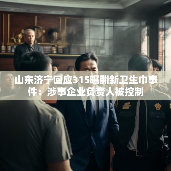 山东济宁回应315曝翻新卫生巾事件：涉事企业负责人被控制