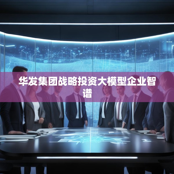 华发集团战略投资大模型企业智谱
