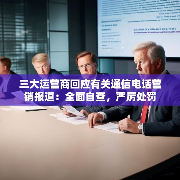 三大运营商回应有关通信电话营销报道：全面自查，严厉处罚