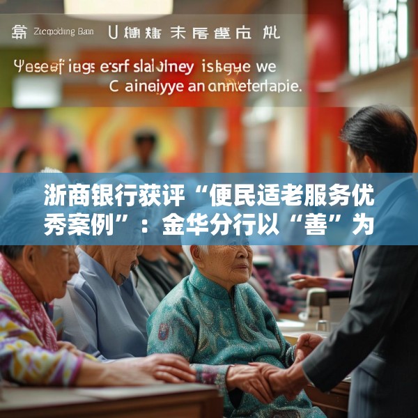 浙商银行获评“便民适老服务优秀案例”：金华分行以“善”为笔 打造“专快适敬”适老化养老金融服务新模式