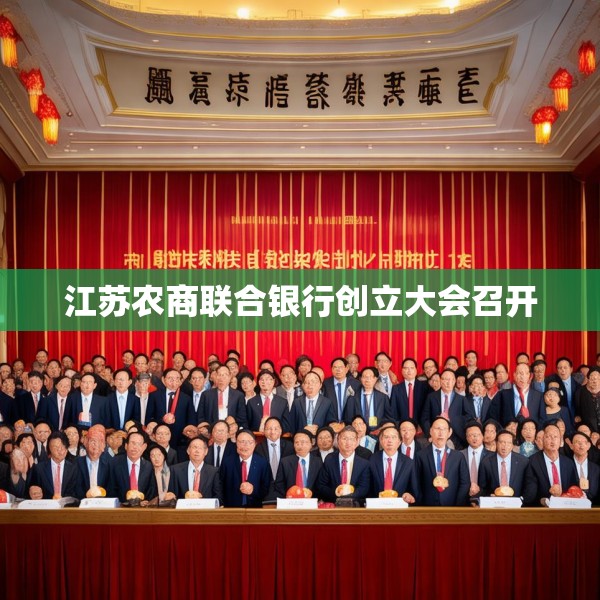 江苏农商联合银行创立大会召开