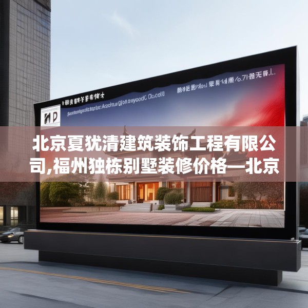 北京夏犹清建筑装饰工程有限公司,福州独栋别墅装修价格—北京夏犹清建筑装饰工程有限公司192.a68b69c72fgy.79lkjl