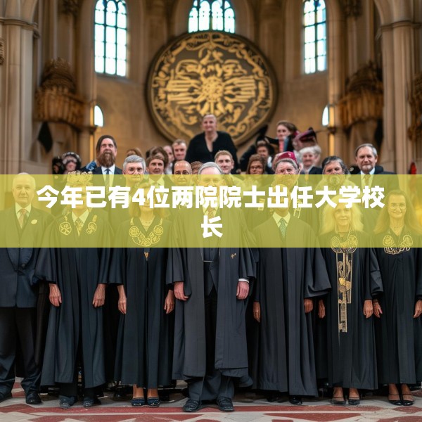 今年已有4位两院院士出任大学校长