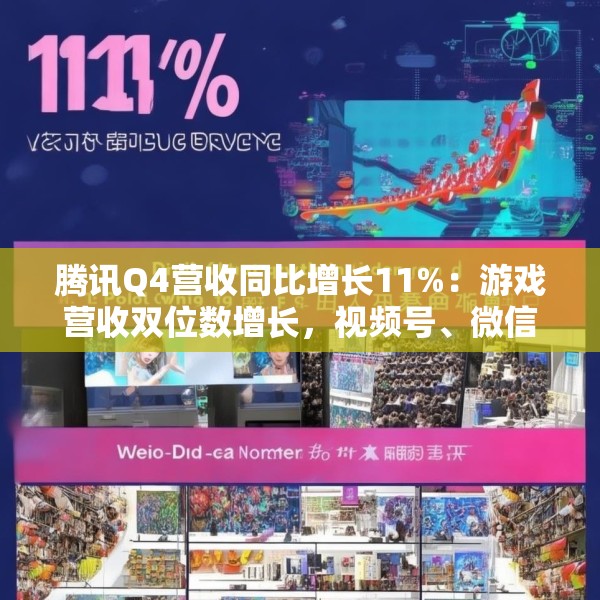 腾讯Q4营收同比增长11%：游戏营收双位数增长，视频号、微信小店等业务贡献增加