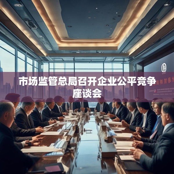 市场监管总局召开企业公平竞争座谈会