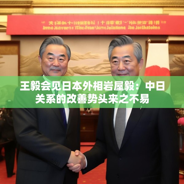 王毅会见日本外相岩屋毅：中日关系的改善势头来之不易