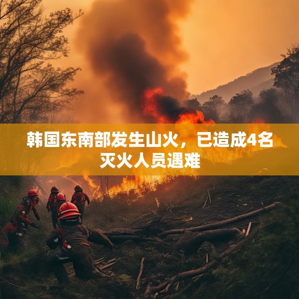 韩国东南部发生山火，已造成4名灭火人员遇难