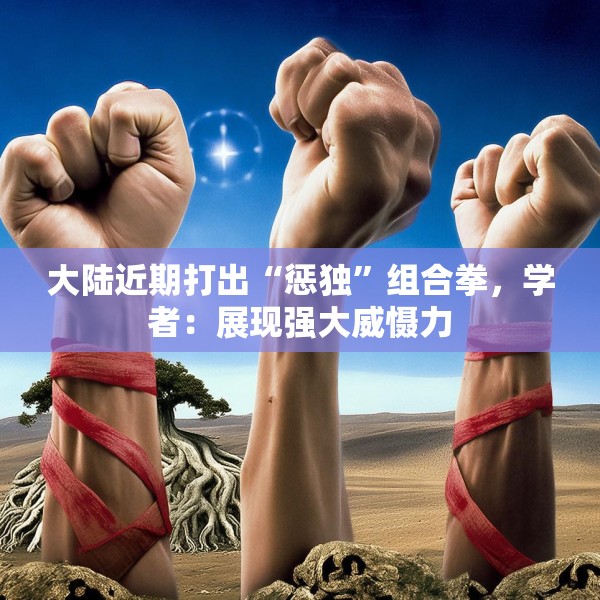 大陆近期打出“惩独”组合拳，学者：展现强大威慑力
