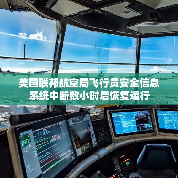 美国联邦航空局飞行员安全信息系统中断数小时后恢复运行
