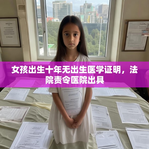 女孩出生十年无出生医学证明，法院责令医院出具