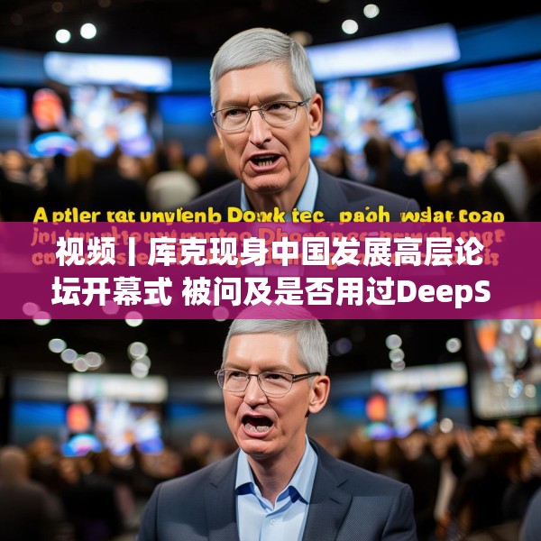 视频丨库克现身中国发展高层论坛开幕式 被问及是否用过DeepSeek？库克 ：当然，很棒！