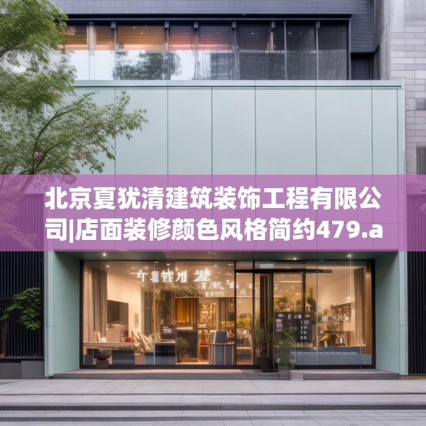 北京夏犹清建筑装饰工程有限公司|店面装修颜色风格简约479.a355b356c359fgy.366cvcx