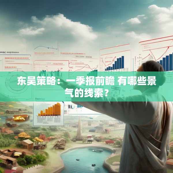 东吴策略：一季报前瞻 有哪些景气的线索？