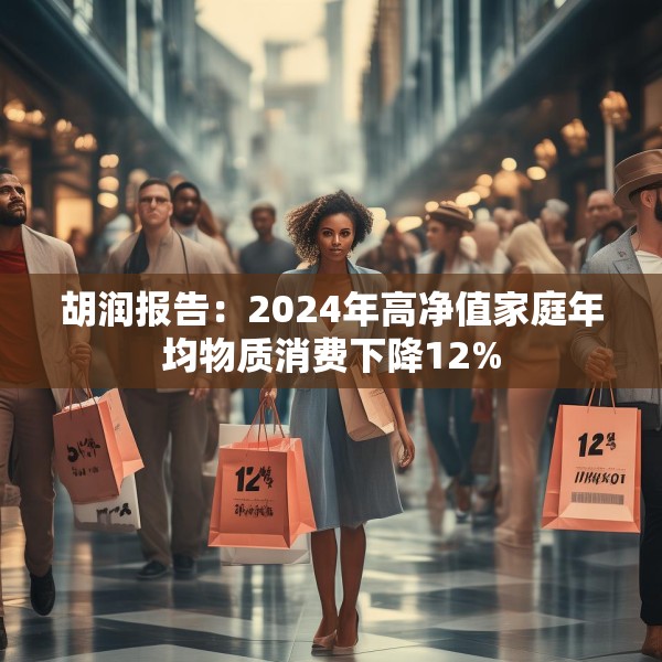 胡润报告：2024年高净值家庭年均物质消费下降12%