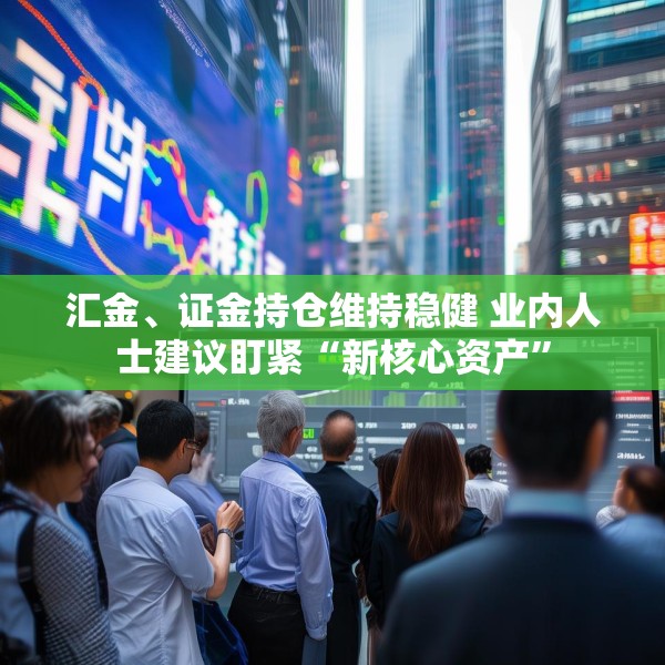 汇金、证金持仓维持稳健 业内人士建议盯紧“新核心资产”