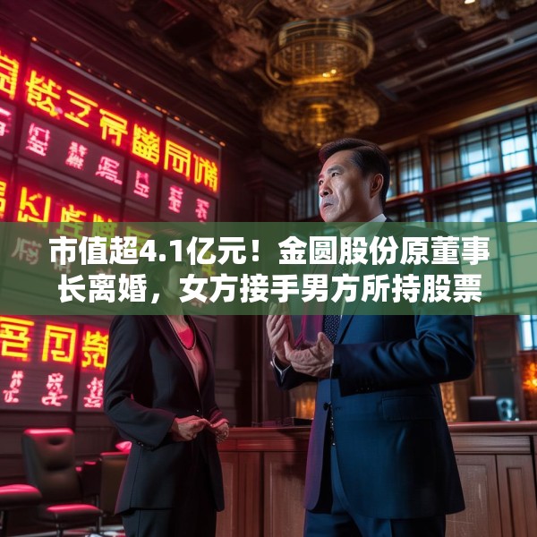 市值超4.1亿元！金圆股份原董事长离婚，女方接手男方所持股票