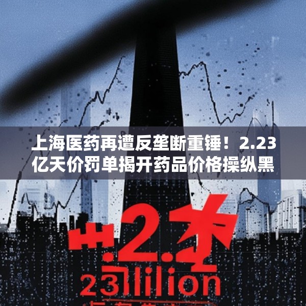 上海医药再遭反垄断重锤！2.23亿天价罚单揭开药品价格操纵黑幕