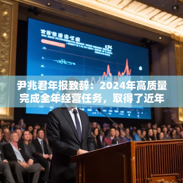 尹兆君年报致辞：2024年高质量完成全年经营任务，取得了近年来最好的经营业绩